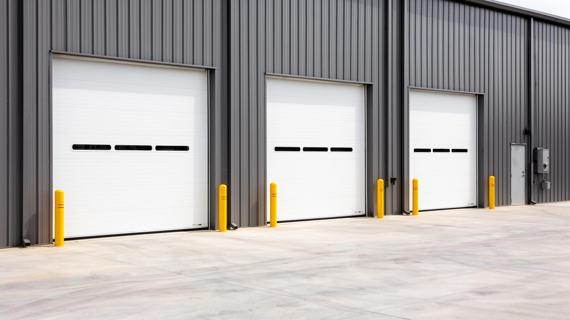 Industrial door installation by Remington Doors