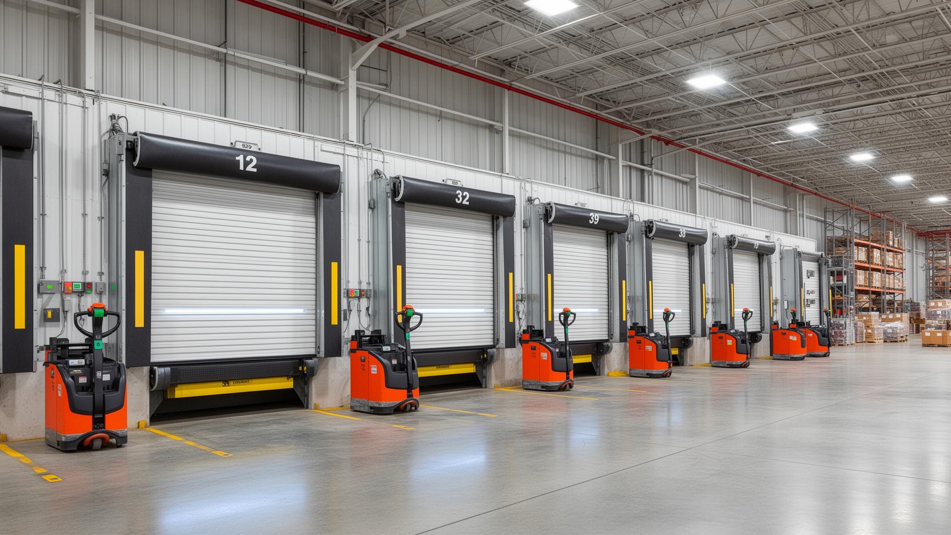 Loading Dock Levelers door installation by Remington Doors